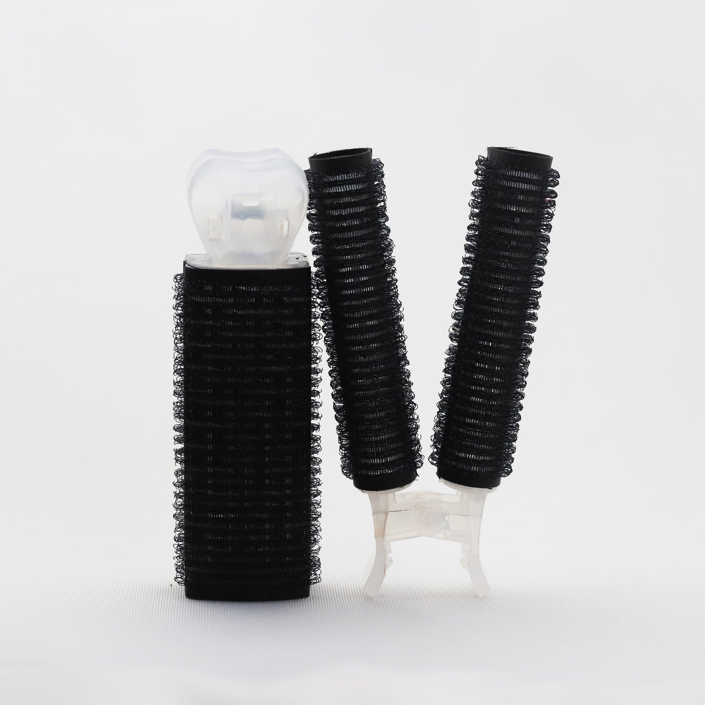 【 カリスマ美容師監修&お客様に合わせた使い方動画付き】KAMISTORY カミカミカーラー 前髪カーラー 前髪カット ヘアブラシ(ブラック大set)